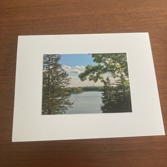 Blank Note Cards with Lake Views - Picture 2 of 6